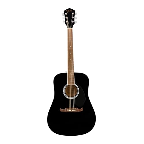 Fender FA-125 Dreadnought Acoustic Guitar - Black