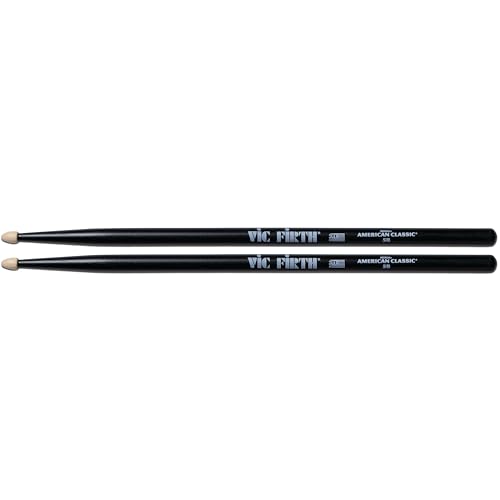 Vic Firth American Classic 5B Black Drumsticks