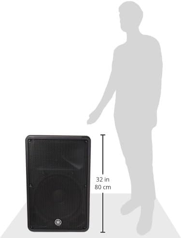 Yamaha CBR15 15-Inch 1000-Watt Passive Speaker - Black