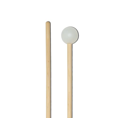 Vic Firth M14 American Custom Keyboard Mallets - Soft, White Poly
