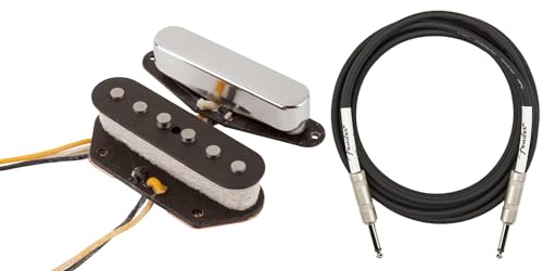 Fender Custom Shop Texas Special Telecaster Pickups - Nickel w/ Instrument Cable
