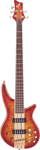 Jackson Pro Series Spectra Bass SBP V Five-String Bass Guitar - Cherry Burst