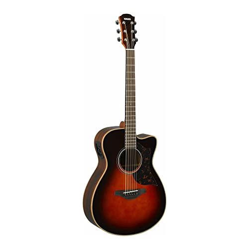 Yamaha AC1R Rosewood Concert Cutaway Acoustic-Electric Guitar - Tobacco Sunburst