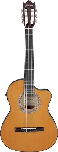 Ibanez GA5TCE3Q 3/4-Size Classical Acoustic-Electric Guitar - Amber High Gloss