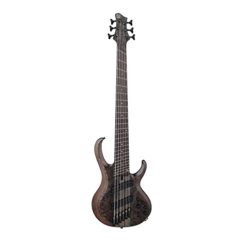 Ibanez BTB806MS 6-String Electric Bass - Transparent Gray Flat