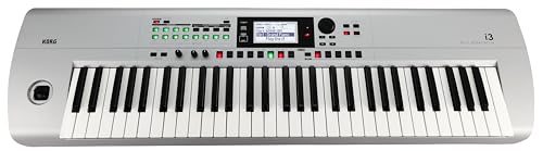 Korg i3 Music Workstation - Matte Silver