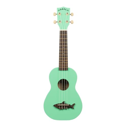 Kala MK-SS-GRN Makala Shark Soprano Ukulele - Surf Green