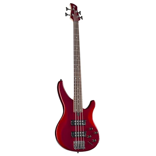 Yamaha TRBX304 4-String Bass Guitar - Candy Apple Red