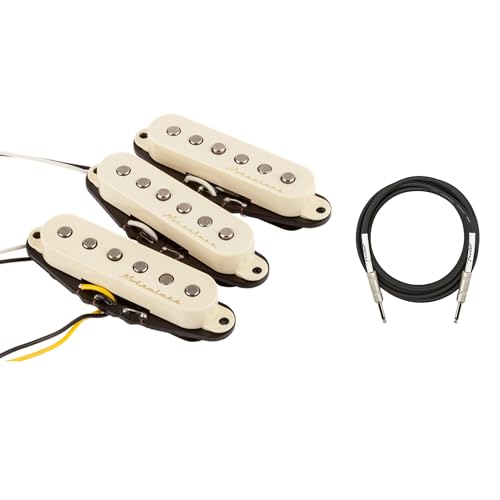 Fender Vintage Noiseless Stratocaster Pickups w/ Instrument Cable
