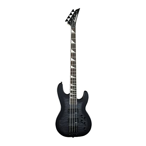 Jackson JS Series Concert Bass JS3Q - Transparent Black Burst