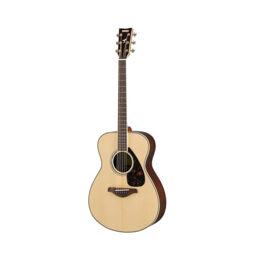 Yamaha FS830 Solid Top Small Body Acoustic Guitar - Natural
