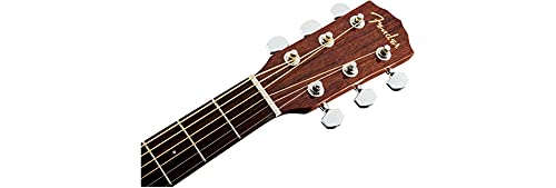 Fender CD-60S Solid Top Dreadnought Acoustic Guitar - All Mahogany