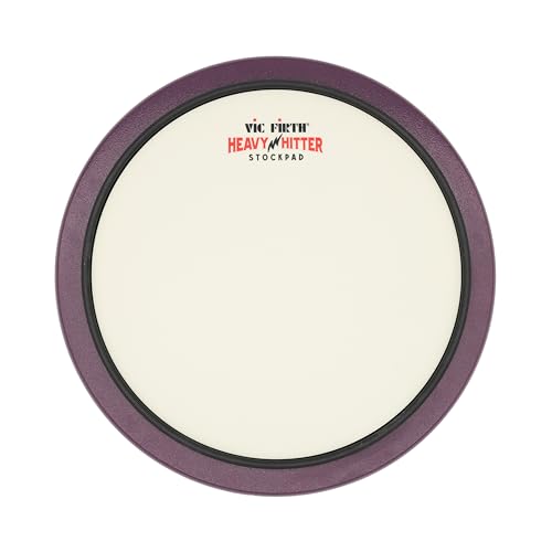 Vic Firth HHPSTR Heavy Hitter Stockpad Practice Pad with Rim