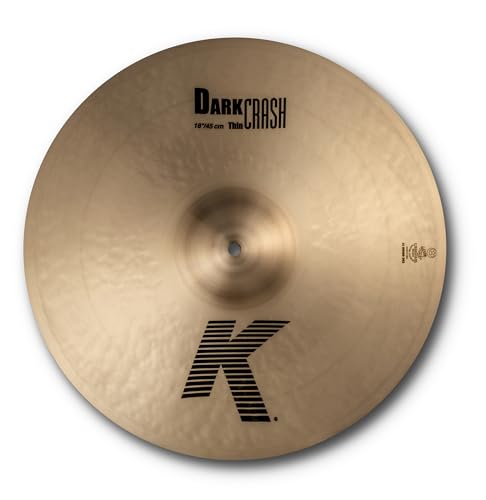 Zildjian K0904 18" K Dark Thin Crash Cymbal