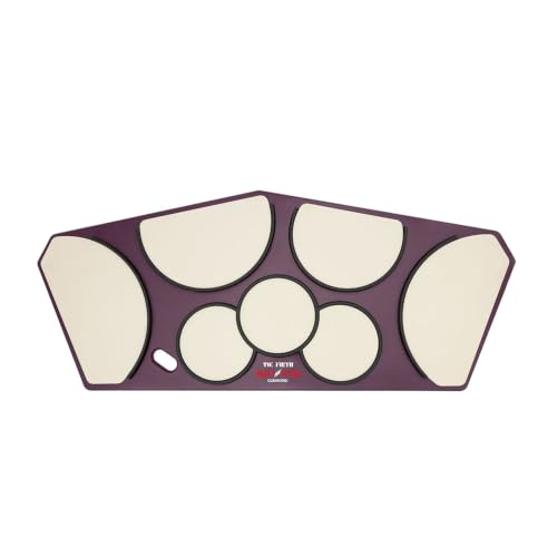 Vic Firth HHPQSR Heavy Hitter Quadropad Practice Pad with Rims - Small