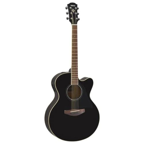 Yamaha CPX600 Acoustic-Electric Guitar - Black