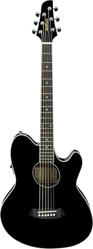 Ibanez TCY10E Talman Acoustic-Electric Guitar - Black