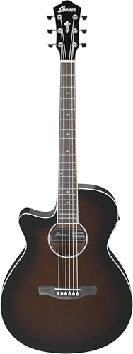 Ibanez AEG7L Acoustic-Electric Guitar Left-Handed - Dark Violin Sunburst