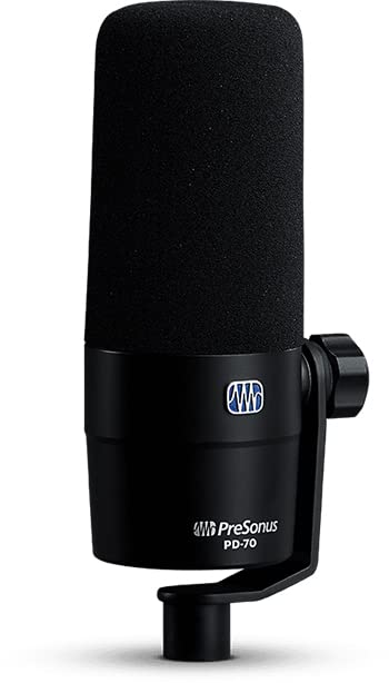 PreSonus PD-70 Dynamic Vocal Microphone w/ Boom Stand