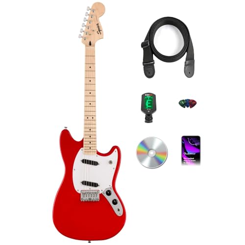 Fender Squier Sonic Mustang - Torino Red w/ Tuner