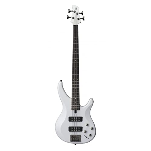 Yamaha TRBX304 4-String Bass Guitar - White
