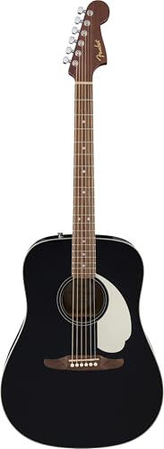 Fender California Standard Redondo Dreadnought Acoustic Guitar - Black