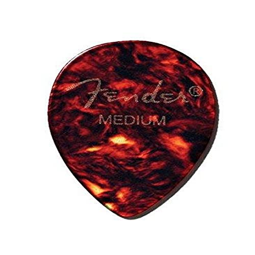 Fender 7358 Jazz Guitar Picks, Tortoise Shell, Medium