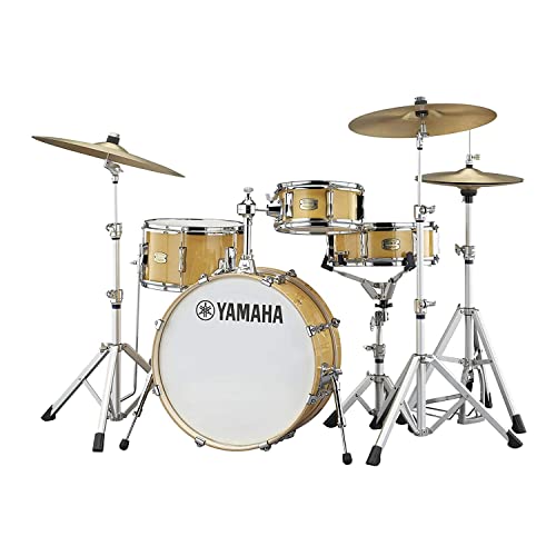Yamaha SBP0F4H Stage Custom Hip 4-Piece Drum Shell Pack - Natural Wood