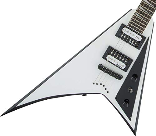 Jackson JS32T Rhoads Electric Guitar - White with Black Bevels