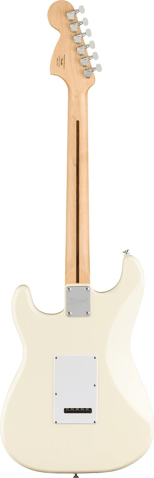 Fender Squier Affinity Stratocaster, Laurel - Olympic White w/ Gig Bag