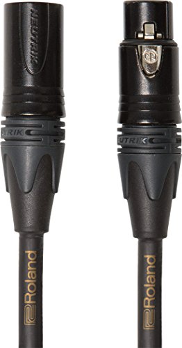 Roland RMC-GQ15 Quad Microphone Cable - 15 Foot, Gold Series