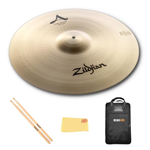 Zildjian A0227 20" A Thin Crash Cymbal w/ Drumstick Bag
