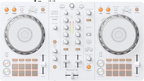 Pioneer DJ DDJ-FLX4 2-Channel DJ Controller - White