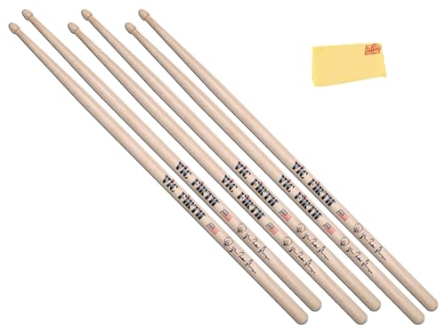 Vic Firth Signature Series Ahmir Questlove Thompson Natural Drumsticks - 3 Pack