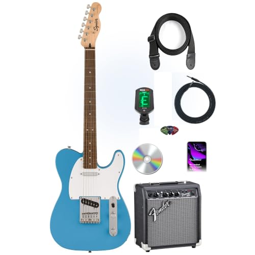 Fender Squier Sonic Telecaster - California Blue w/ Frontman 10G Amplifier