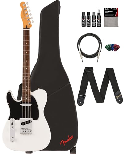 Fender Player II Telecaster, Left Handed - Polar White w/ Cleaning Kit