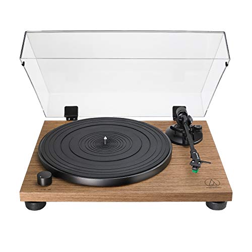 Audio-Technica AT-LPW40WN Fully Manual Belt-Drive Turntable - Walnut