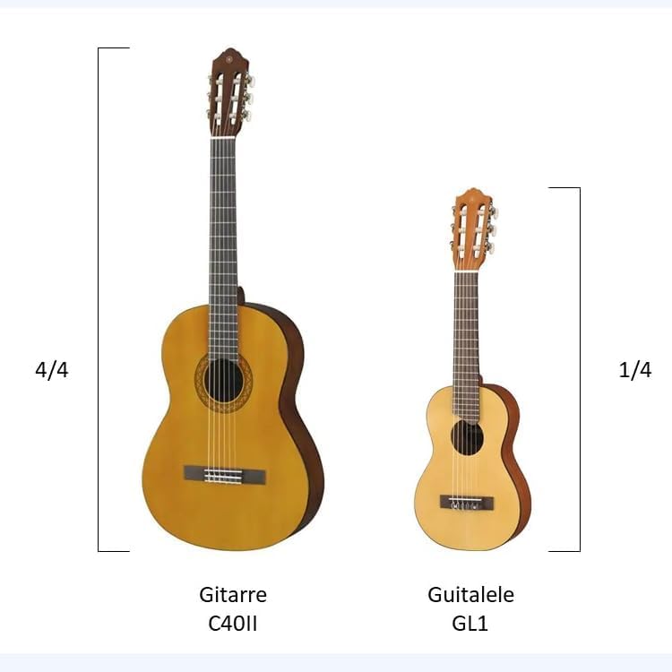 Yamaha GL1 Guitalele Guitar Ukulele - Natural