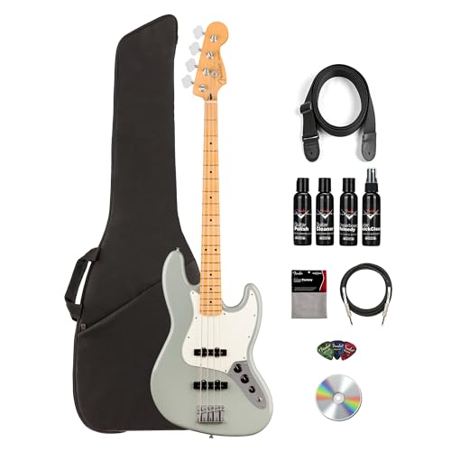 Fender Player II Jazz Bass - Cactus Gray w/ Cleaning Kit