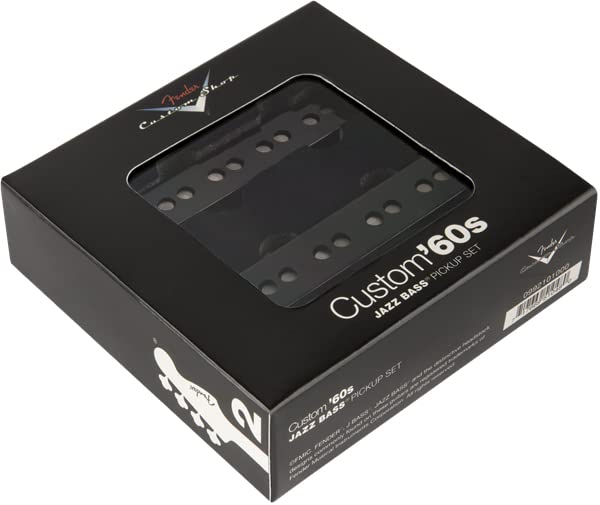 Fender Custom Shop '60s Jazz Bass Pickups - Black w/ Picks