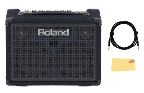 Roland KC-220 Battery-Powered Stereo Keyboard Amplifier w/ Instrument Cable