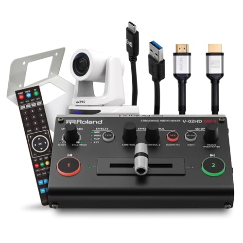 Roland PTZ Single Camera Bundle - White