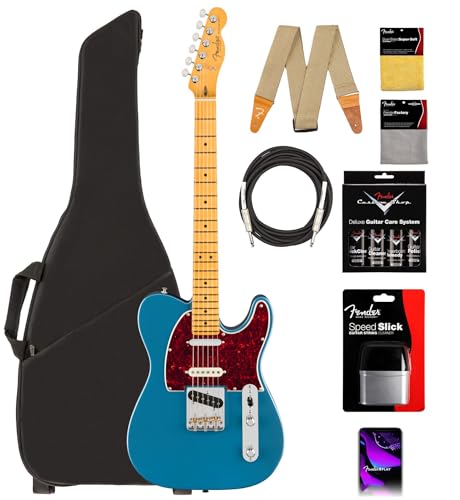 Fender American Professional Classic Hotshot Telecaster - Faded Lake Placid Blue w/ Cleaning Kit