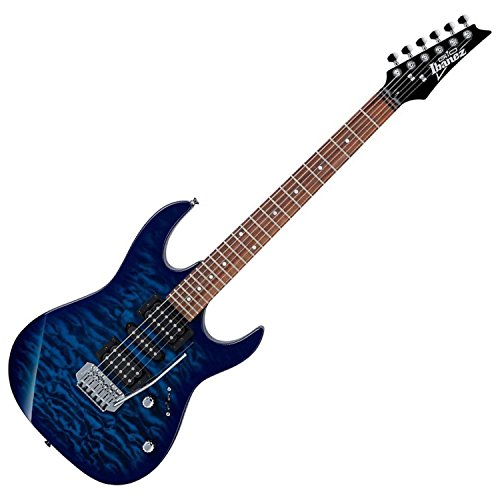 Ibanez GRX70QA RG Gio Electric Guitar - Transparent Blue Burst