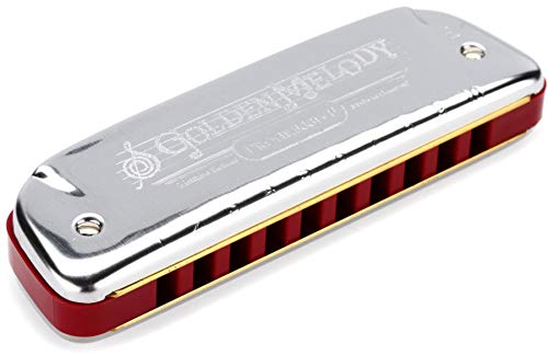 Hohner 544 Golden Melody Harmonica - Key of E