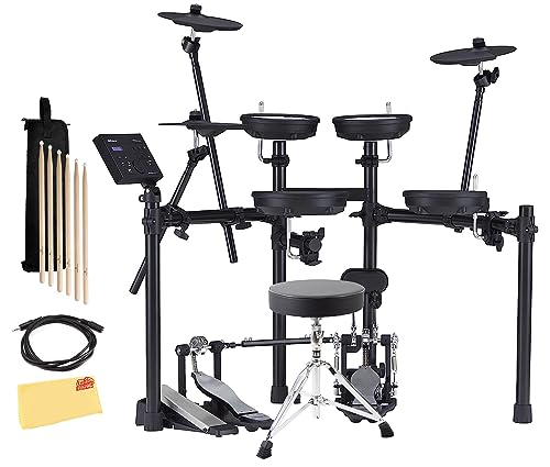 Roland TD-07DMK V-Drums Electronic Drum Set w/ Drum Throne