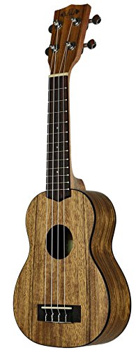 Kala KA-PWS Pacific Walnut Soprano Ukulele w/ Hard Case