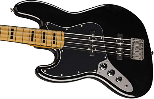 Fender Squier Classic Vibe '70s Jazz Bass, Left Handed - Black