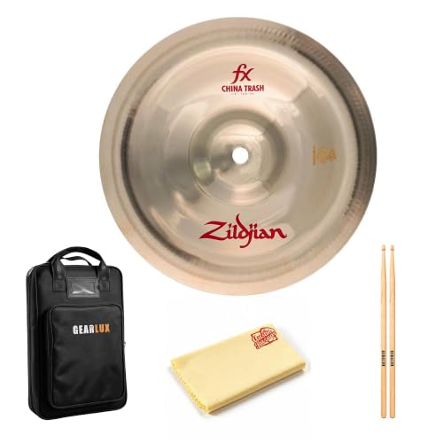Zildjian A0610 10" FX Oriental China Trash Cymbal w/ Drumstick Bag