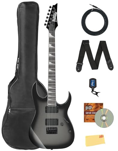 Ibanez GRG121DX RG Gio Electric Guitar - Metallic Gray Sunburst w/ Gig Bag